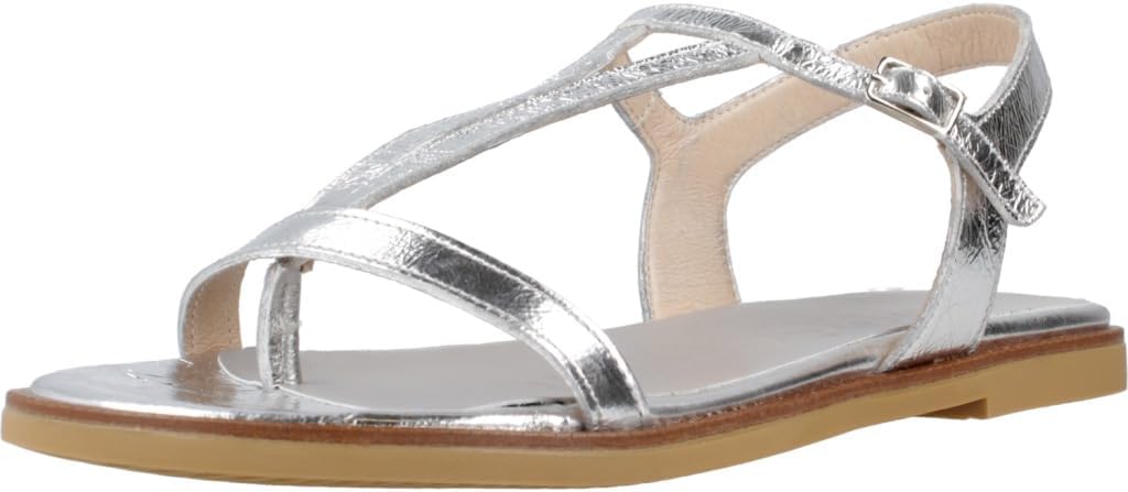 Sandalia Wonders A-7930 Jimena Plata Bucaneve para Mujer | Elegancia, Ligereza y Confort