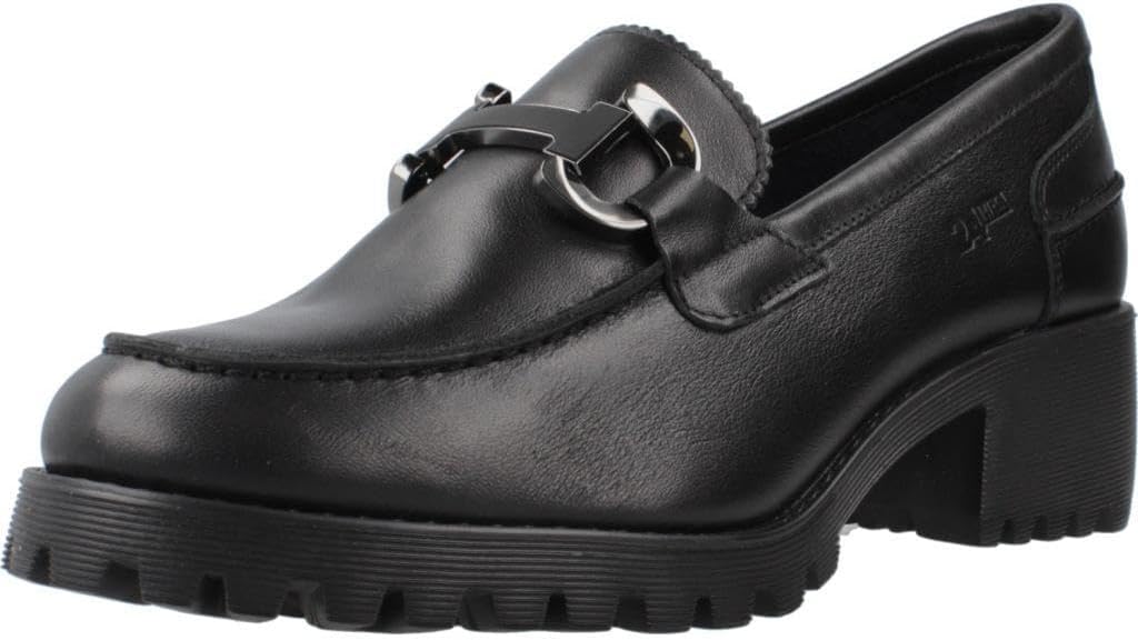 24 Horas 26230 Mist Negre – Mocasí de dona