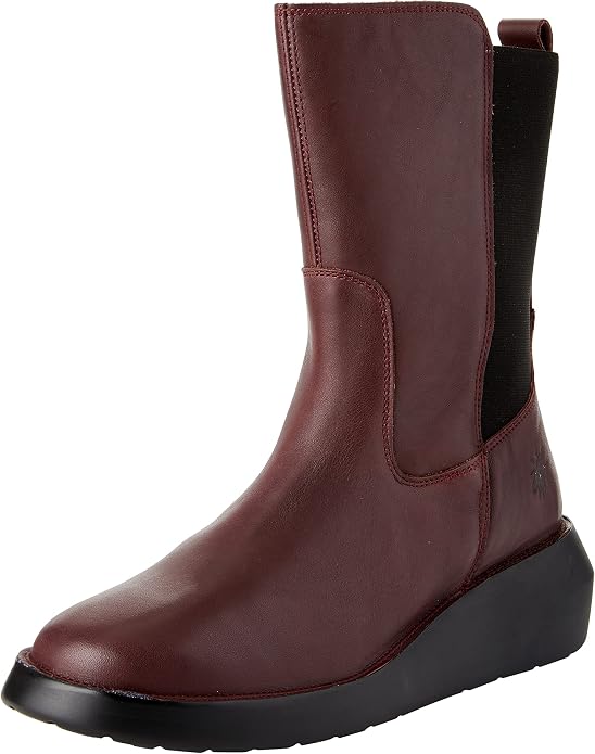 Fly London BRIN 516 FLY Bordeaux – Botí de dona color vi Talla 38