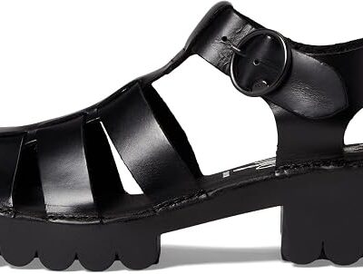 Fly London Emme black – Cangrejera de dona de pell P801511005