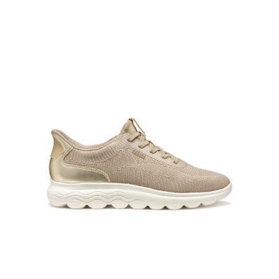 Geox Fast In Spherica Plus – Fast In taupe gold – Sabatilla esportiva de dona